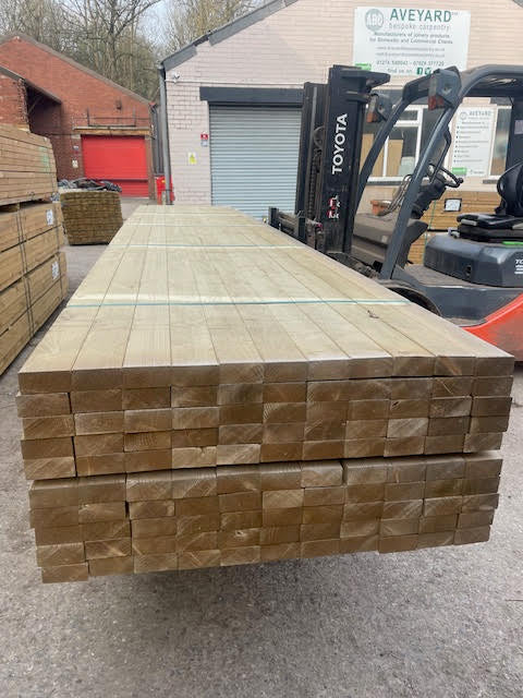 4X2 TIMBER JOIST TREATED GRADED C24 - 5.4 METER LENGTH - £14