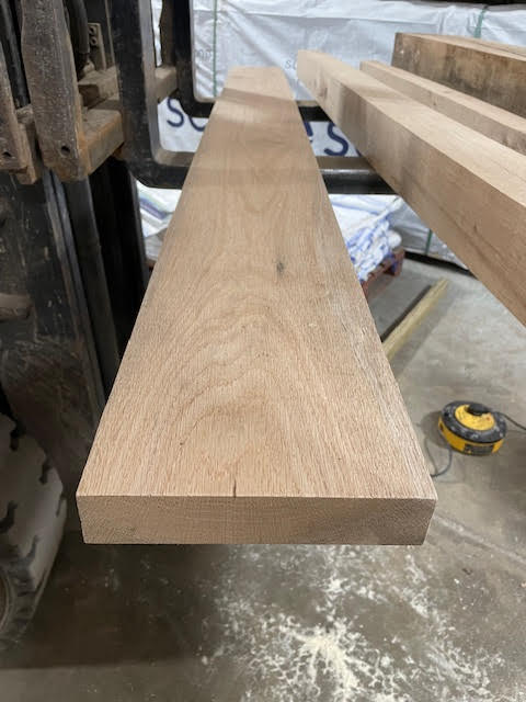 SOLID OAK HARDWOOD TIMBER BEAMS / POSTS / SLEEPERS - VARIOUS SIZES