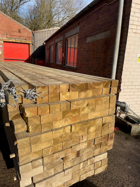 3.6 X 3.6M TREATED DECKING KIT