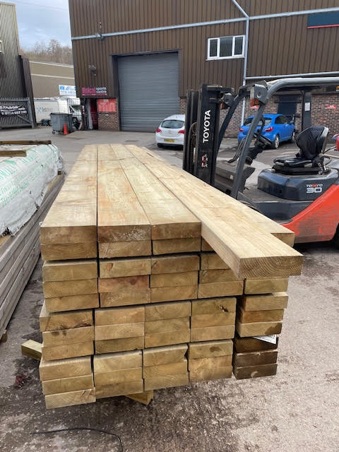 9X3 ROOFING / FLOOR TIMBER JOIST STRENGTH GRADED AND TREATED - 5.4M LENGTH
