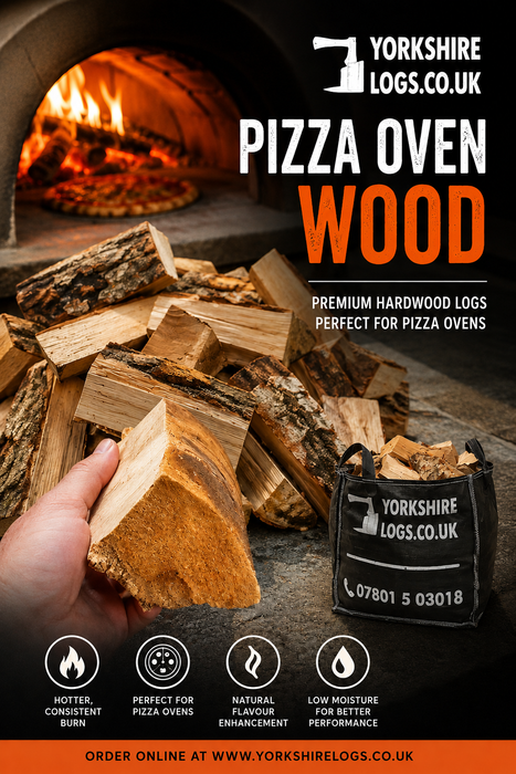 LARGE TONNE BAG OF PIZZA OVEN FIREWOOD LOGS! BIRCH!