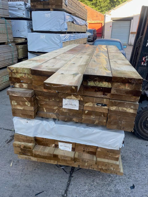 9X2 TREATED TIMBER JOIST PLANKS C24 GRADED - 3 METER LENGTHS