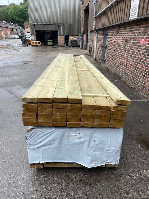 C24 STRENGTH GRADED PRESSURE TREATED 6X2 JOIST - 5.4M LENGTH
